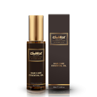 Huile capillaire 2-en-1 100 % pressée à froid, biologique, à base de poudre de Neem indien, pour cheveux bouclés/abîmés et croissance des cheveux, formule unisexe