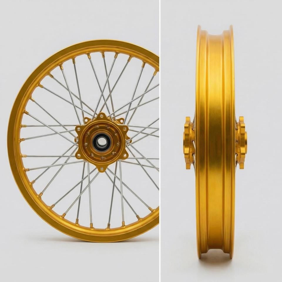 New Gold for Ultra Bee Rims Fits 21/19 Front & 18/19 Rear Aluminum ...