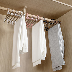 <span class=keywords><strong>Cintre</strong></span> pliant multicouche 5 en 1 de qualité supérieure <span class=keywords><strong>Cintre</strong></span> réglable multifonctionnel peu encombrant - Product Image 3
