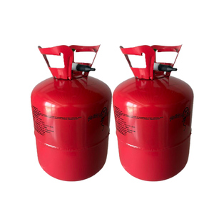 Bouteille de gaz industrielle professionnelle en fer, capacité 13L, légère, jetable, facile à utiliser, pour gonfler des ballons et des accessoires de scène - Product Image 1
