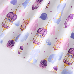 Trung Quốc nhà máy bán buôn bé tre ăn mặc mới Boutique ăn mặc cho trẻ em trẻ em mùa hè bình thường Thiết kế áo dài tre bé ăn mặc - Product Image 5