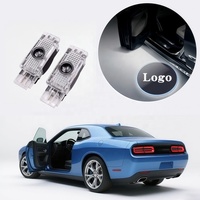 Projecteur de logo de porte de voiture LED pour Audi A, S, RS, Q Series, compatible avec tous les modèles Audi, lumière de bienvenue LED de haute qualité