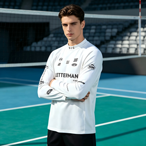OEM ODM Custom Sublimation <b>Long</b> <b>Sleeve</b> Sports Jersey 150g Sun Protection Breathable Racing Style <b>Tops</b> Custom Print For Club - Product Image 2