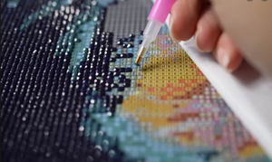 Chenistory DZDP420 pittura diamante trapano completo ricamo dipinti <span class=keywords><strong>arte</strong></span> fai da te kit pittura diamante 5D età dei dinosauri per il bambino - Product Image 4