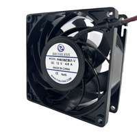 Ventilateurs axiaux DC 9238 4 pouces 12V 24V 48V 92x92x38mm avec double roulement à billes pour unité principale VFD UPS haute puissance