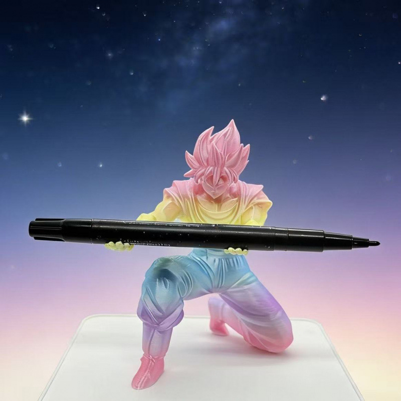 De couleur arc-en-ciel, 9 cm de haut [Saiyan]