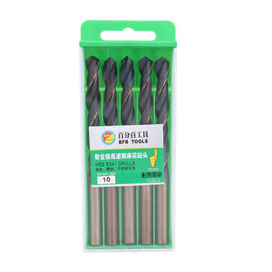 Brocas HSS de Varios Tamaños de 1-14 mm, Brocas Helicoidales de Cobalto M35 con Vástago Recto, Brocas de Precisión con Estrías Espirales para Taladrar Acero Inoxidable - Product Image 6