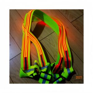 Gilet de sécurité LED à double fibre haute luminosité avec sauvetage d'urgence approprié: lutte contre l'incendie, <span class=keywords><strong>recherche</strong></span> et sauvetage, et sites sinistrés - Product Image 2