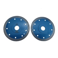 Lame de scie circulaire diamantée à mailles super fines de type X de 105 mm, disque de coupe pour carrelage vitrifié et marbre, sans éclats