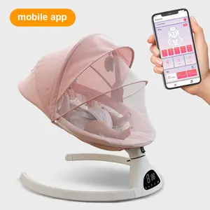 畅销婴儿摇椅折叠多用途婴儿床电动摇篮