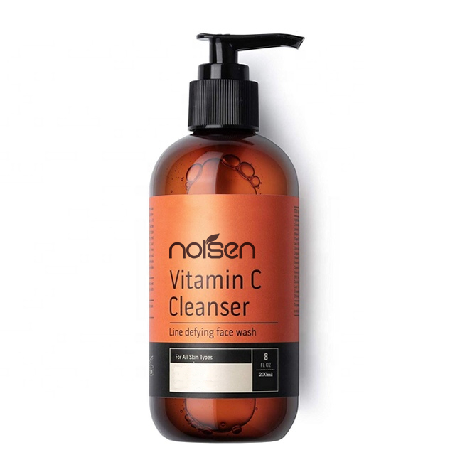 Hot Selling High Quality Natural Organic Skin Care Face Wash Deep Cleansing Blackhead Remover Vitamin C Facial Cleanser