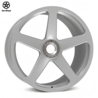 Jantes forgées DW 6061-T6 brossées et polies, 18, 19, 20 pouces, à blocage central, style GT concave profond, jantes d'usine compatibles avec BMW M3 M5 M7