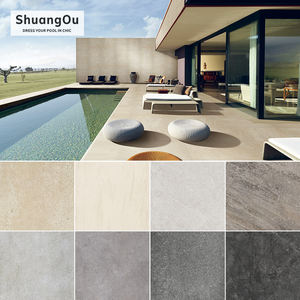 عرض خاص بلاط أرضيات بورسلين غير لامع مضاد للانزلاق 18-20 سماكة رصف في الهواء الطلق لسطح حمام السباحة لمشروع الفندق - Product Image 1