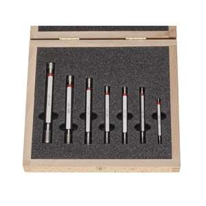 HELIOS PREISSER - 0658090 Set of thread plug gauges 6H (7 pcs.) - EAN 4029713235017 <b>PRISMS</b> - Product Image 1