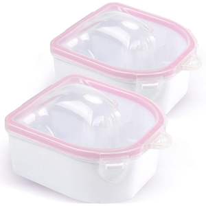 Double Layer Nail Soaking Bowl Thickened Acetone Soak Off <b>Gel</b> Polish Remover Manicure Bowl for Salon - Product Image 2