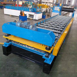 Máquina de Perfilado de Lámina Metálica para Techos Trapezoidales de Una Sola Capa de Alto Rendimiento y Precisión, Máquina de Perfilado de Lámina para Techos IBR - Product Image 5