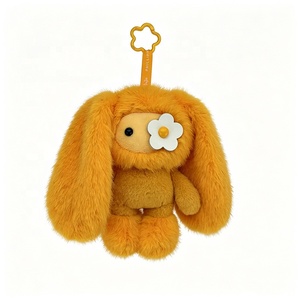 Gantungan Kunci Boneka Kelinci Pelangi JuJu Galaxy Kreatif Kartun Baru 18CM, Hiasan Ransel, Mainan Boneka Custom - Product Image 3