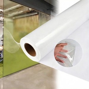 Film adhésif statique sans colle en PET transparent pour la protection du verre, résistant aux rayures, sans résidus, pour la décoration de la maison et du bureau - Product Image 3