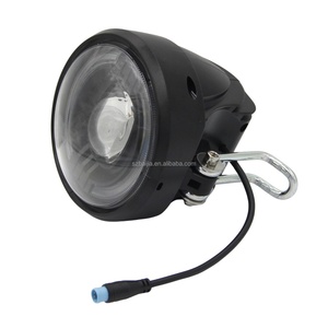 Phare avant pour vélo électrique, 4 broches, LED super lumineux longue portée, projecteur puissant pour pièces de vélo électrique - Product Image 5