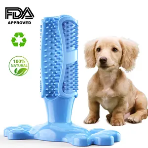 New Products Pet Molar Stick Cleaning Interactive Bite Resistant Dog Toothbrush Dog Bite Chew Toys