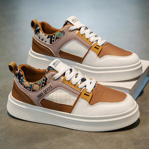 <b>Men's</b> <b>Shoes</b> New Breathable <b>White</b> Skateboarding <b>Shoes</b> <b>Men's</b> Leather Casual Sports Trendy Walking <b>Shoes</b> Fashion Sneakers <b>for</b> <b>Man</b> - Product Image 6