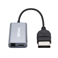 Adaptateur HDMI pour XBOX Classic Adaptateur pour XBOX Retro Console de jeu vidéo Accepte 5.1 Dolby Digital Surround Sound