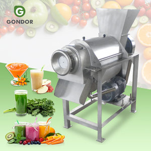 Extractor de Jugos Comercial de 1 KW, Máquina para Hacer Jugos de Zanahoria, Anacardos, Aloe Vera Prensado en Frío - Product Image 1