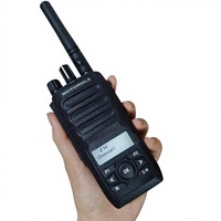 Untuk Radio Walkie Talkie Digital UHF/VHF R5, Radio Dua Arah Tahan Air IP67, Peredam Kebisingan, Jangkauan Jauh, Portabel 5W 2000-2500mAh DMR