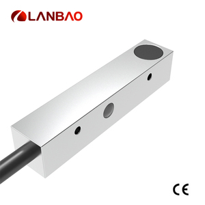 LE05 DC <span class=keywords><strong>2</strong></span>/<span class=keywords><strong>3</strong></span> teller alüminyum alaşımlı metal Konut Endüktif dikdörtgen sensörü M8 konnektör ve PUR kablosu - Product Image 5