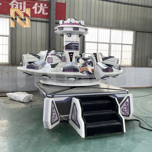 Prodotti per parchi divertimento Nova Rides: Giostra a dondolo <span class=keywords><strong>Star</strong></span> Fighter 8 posti per interni, UFO rotante per parchi a tema in vendita - Product Image 3