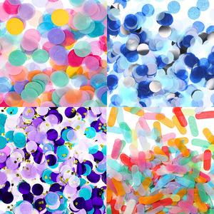 ลูกบอลคอนเฟตติแบบกด ขนาด 100 กรัม บรรจุภัณฑ์ขนาดเล็ก ปรับแต่งได้ ขนาด สี รูปทรง บรรจุภัณฑ์ตามสั่ง สำหรับงานเฉลิมฉลอง งานปาร์ตี้ หรืองานอีเว้นท์ - Product Image 5