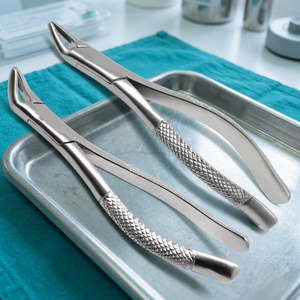 Pince d'extraction manuelle de dents de sagesse en acier inoxydable de qualité supérieure, texture texturée, certifiée CE Classe I, garantie 1 an - Meilleures ventes - Product Image 3