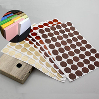 Couvercle de trou adhésif en plastique couvercles de vis pour décoration de meubles surface de meubles trou de vis autocollant d'aménagement paysager