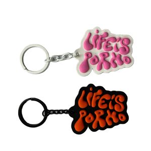 Custom 2D/3D Anime Soft Pvc Keychain Make Rubber <b>Key</b> <b>Chain</b> Your Logo Keyring with <b>Chain</b> - Product Image 3