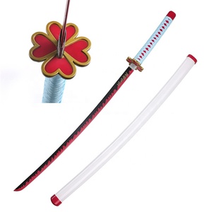 104Cm Nhật Bản Anime Quỷ Slayer Samurai Katana Kanroji Mitsuri Nichirin Blade Thực Thanh Kiếm Vũ Khí - Product Image 1