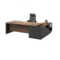 Foshan Mobilier de bureau moderne pour directeur exécutif Bureau et chaise Table de bureau
