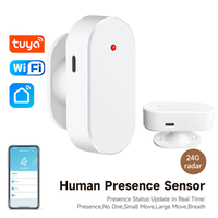 Sensor Kehadiran Manusia WiFi 24G Smart MM-Wave Radar, Detektor Pemasangan di Langit-langit, Sensor Keamanan Rumah Pintar