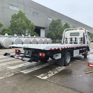 Howo Brand New 3-5 Ton Wrecker <b>Truck</b> 4x2 Rollback <b>Flatbed</b> Wrecker Tow <b>Trucks</b> - Product Image 4