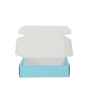 Wholesale Custom Printed Apparel Corrugated Shipping Boxes Custom Logo Cardboard Mailer Box Light customization Neutral Size Box