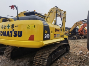 Komatsu รถตัก PC200แบบดั้งเดิมเวลาทำงานต่ำ - Product Image 4