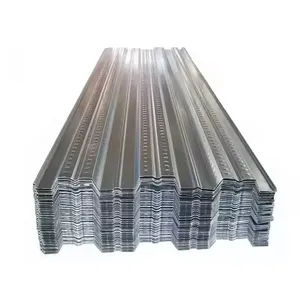 Matériau de construction galvanisé prépeint du fabricant Plaque de toiture en tôle ondulée en zinc