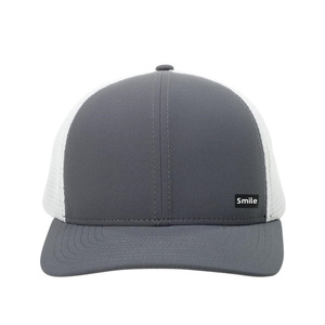 Sombrero de camionero de 6 paneles unisex, ala curvada, venta al por mayor, malla suave, espalda ajustable, logotipo personalizado, sombrero transpirable de moda para deportes al aire libre - Product Image 6