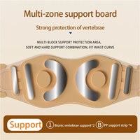 HEZHENG 2024 Nouvelle version! Ceinture de soutien lombaire et taille ajustable avec masseur chauffant et vibrant pour soulager la douleur au bas du dos