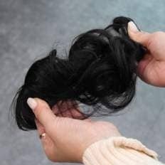 Extension per tutto il giorno con articoli per capelli umani a bordo nudo - Product Image 1