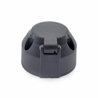 Prise de remorque 12v 7 broches ISO 1724 EU Standard pièces de connecteur de remorque en plastique renforcé pour véhicule remorquage RV campeurs Vans