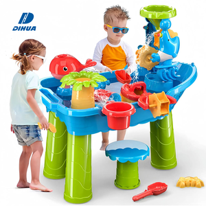 Jouets de plage d'été Table à eau multifonctionnelle pour enfants Ultimate Sand Water Play Experience Summer Outdoor Sensory Activity Toy - Product Image 1