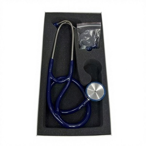 Stéthoscope Acoustique Haute Fidélité en Acier Inoxydable à Double Tête, Stéthoscope Médical Binaural pour Enfants, Usage Pédien, Clinique et Domestique - Product Image 6