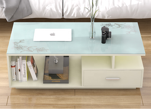 Chine Verre personnalisé Table à manger en verre <span class=keywords><strong>teinté</strong></span> Dessus en verre trempé avec un beau travail de bord Fabricants - Product Image 4