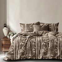 Parure de lit bohème à imprimé géométrique, housse de couette ethnique rayée, douce et résistante, pour toutes les saisons, textile de maison pour chambre à coucher