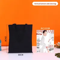 Sacs fourre-tout en toile personnalisé transfert de chaleur impression faite à la main bricolage peinture Shopping réutilisable coton vierge Heavy Duty Beige imprimable